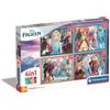 Clementoni Frozen: puzzle 4 in 1