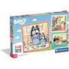 Clementoni Puzzle di Bluey - 3 x 48 pezzi