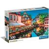 Clementoni Strasburgo, puzzle compatto del centro storico - 500 pezzi