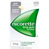 Johnson & Johnson Nicorette 2mg Original 105 Gomme Da Masticare