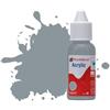 Humbrol Vernice acrilica N. 87 Grigio Acciaio, Opaco, 14 ml | Colori acrilici opachi (14 ml), per modelli, plastica, metallo, legno, vetro, ceramica e altro, per ritocchi