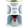 NATURAL Line NATURAL CODE DOG 403 VITELLO, ARINGA & ZUCCA 400 GR.