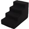 Flamingo SCALETTA PER CANI TAMPA NERO 35,5x60x40,5CM