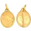 Generic CIONDOLO SEGNO ZODIACALE TORO IN ORO GIALLO 18 KT + COLLANA LACCIO IN OMAGGIO (toro)