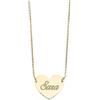 FADA GIOIELLI Collana cuore con NOME donna in argento 925% | ciondolo con nome personalizzabile | Made in Italy | idea regalo