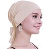osvyo Bamboo Chemo Headscarf for Women Hair Loss - Cancer Slip On Headwear Turbans Sealed Packaging
