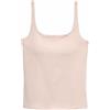 Marks & Spencer Donna Canottiera con Reggiseno Secret Support™ Scollo Rotondo - Ricca di Cotone - con Stretch
