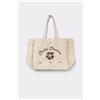 Tezenis Borsa Mare In Tela Impermeabile Logo Tezenis Donna Avorio