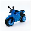 AQCQDQ Peluche a forma di moto, divertente e creativo, per giocare e coccolare, morbido peluche (blu, 45 cm)