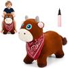 FUNLIO Cavallo Saltellante Toro Stile Cowboy, da 18 Mesi a 5 Anni