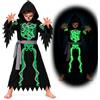 Get Trend Halloween Costume Bambino e Bambina Travestimento Spaventoso per Feste, Dolcetto o Scherzetto, Giullare, Demone, Gladiatore, Clown e Mietitore Scheletro Vestito Carnevale, Idee Regalo