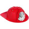 MHADBKH Cappello da pompiere per bambini, caschi rigidi, puntelli per | Cappello rigido da combattente, accessorio per costume da pompiere, per bambini e bambine