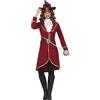 FIESTAS GUIRCA Costume Pirata Donna Adulto con Giacca Rossa e Pettorina