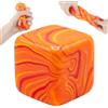 Gigquake Cube Squishy Fidget Toys, giocattolo da schiacciare con faccine intercambiabili di cane, palla antistress per adulti e bambini, per alleviare lo stress, alleviare l'ansia, giocattolo antistress