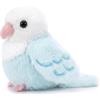 shownicer Uccello di peluche pappagallo tigre blu 11 cm | Uccello di peluche - Giocattolo di peluche pratico - Decorazione per ufficio e oggetto da collezione - Regalo per bambini