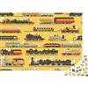 G9X5T3Y7 Treno a Vapore Vintage Puzzle 1000 Pezzi Carta Puzzle per Adulti Locomotiva Storica Gioco di Puzzle 1000 Pezzi Relax Decorazione Casa Regalo Famiglia 38x26cm/1000pcs
