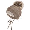 Sterntaler - Strickmütze Pompon, Berretto Unisex - Bimbi 0-24