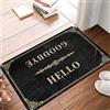 OGBD Tappeto estivo Hello Goodbye Tappeto Welcome-Ish per esterni Zerbino per esterni Decorazione per grotta (40 x 60 cm)