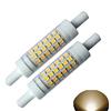 QLEE 5w R7S LED 78mm Dimmerabile Double Ended 5 Watt Bianco caldo 3000K 510LM Sostituzione 50W Lampadina al tungsteno J Tipo 3 J78 Lampadina Faretto Faretti