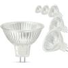 CNMTCCO Set di 6 lampadine alogene MR16 CNMTCCO GU5.3 12 V 20 W bianco caldo