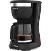 Taurus - Caffettiera Filtro 12 Tazze 680W, Caraffa Vetro, Antigoccia | Capacità di 1,25 L, filtro rimovibile e lavabile