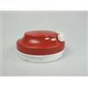 Tupperware Coperchio Rotondo di Ricambio per Turbo Chef e Multi Chef, Rosso, Plastica, A Scatto, Adatto per Microonde