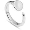 Uno de 50 UNOde50 Anello placcato in argento Sterling a forma di chiodo