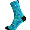 Sox Footwear Sox Marble Blue Crew Socks