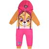 Paw Patrol Tuta con cappuccio Skye da ragazza, rosa, età 18 mesi - 6 anni