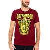 Elbenwald T-Shirt Harry Potter con Hogwarts HouseMappen Frontprint Diversi Motivi Diversi per Gli Uomini