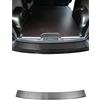 OMAC Protezione Soglia Baule Paraurti compatibile con Citroen Jumpy 2016-2025 L1 L2 Gebürstet Dunkel