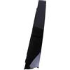 Inly Parts INLY Copertura del bordo del montante B Modanature di protezione nere Porta del veicolo anteriore sinistra compatibile con Volkswagen Golf 5K4837901A041 5K4837901A (2009-2013)