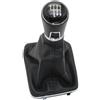 Generico Pomello del cambio Pomello del cambio a 6 marce con cuffia in pelle per VW Golf 7 A7 MK7 TDI Variant 2013-2017 CarStyling Sostituisci