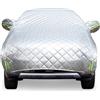 BONJUME Telo Copriauto, Telo Copriauto Mezzo Garage 520x240cm Protezione Antigrandine Telo Antigrandine Per Auto Copri Parabrezza Invernale Impermeabile Antigelo Protezione Neve Per SUV E Fuoristrada