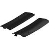 HOgardenME 2 coperture di ricambio nere per tergicristallo Fiat 500 e Abarth 500 RHD 2007-2015, OE 735452712 e 735452714, parte di ricambio per griglia esterna in plastica, colore nero