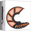 MOTOTOPGUN acerbis 0021846.313 + 0020079 copridisco anteriore x-brake 2.0 nero arancio compatibile con ktm exc-f 525 2004 2005 2006 2007 mototopgun