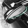Generic 1 Coppia Paraspruzzi retrovisore per MG3 Full Hybrid 2024 2025 | Compatibile con MG Copertura specchietto Protezione pioggia Visibilità chiara Estetica veicolo Design elegante