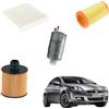 Somer Car Kit tagliando 4 filtri compatibile con Fiat Bravo 1.6 multijet 120cv 88kw