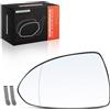 Frankberg Vetro per specchio specchio esterno vetro per specchio esterno | Compatibile con: Corsa D S07, Corsa D Box/Hatchback S07, Corsa E Box/Hatchback X15, Corsa E X15