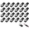 Vnuipofa 24 Pezzi Connettore Impermeabile 2 Pin 12V, Connettore 2 Fili, Connettori Elettrici Impermeabili 2 Pin Raccordi Rapidi Senza Saldatura per Cavi 18-22 AWG, Connettori 2 Fili per Automotive