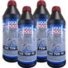 Generico LIQUI_MOLY 4434 KIT PROMO 4 LITRI OLIO SPECIFICO PER CAMBIO MANUALE O AUTOMATICO 75W90 AD ALTE PRESTAZIONI. API GL 4+ . SPECIFICO E COMPATIBILE PER GRUPPO FORD ESD-M2C 175-A, VW 501 50 (G50), ZF