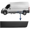 FINAO AUTOPARTS® - Bacchetta/modanatura parafango posteriore sinistro anteriore ruota per Peugeot Boxer II, Citroen Jumper II e Fiat Ducato III (telaio breve fase 1)