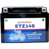 ULTRA MAX Genuine UltraMax ETZ14S, 12V 11.2AH Motorbike Motorcycle Battery REPLACES YTZ14S