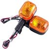 QGBUSQ Frecce Moto Per BMW F650 G650 CS GS Scarver DAKAR Funduro 2010 Indicatore Direzione Moto(Bulb Amber)