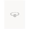 Diamanta Anello in oro bianco con diamanti Philomène, 0,15 ct - Bianco