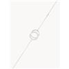 Diamanta Bracciale in oro bianco con diamanti Emy, 0,02 ct - Argento