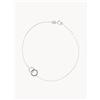 Diamanta Bracciale in oro bianco con diamanti Inaya, 0,05 carati - Argento