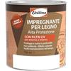 Covema Impregnante Legno Alta Protezione all'Acqua - Vernice Esterno Acrilica Uretanica con Filtri UV Tripla Azione - Antitarlo Antimuffa Non Sfoglia - Inodore Rapida Essiccazione