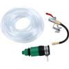 Fafeicy Spruzzatore D'acqua per Rimozione Polvere da 18 Cm per | Irrigatore per di Nebulizzazione per Taglio Marmo per Piastrelle in Cemento con Connettore Universale per Tubo da 10 M