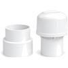 LavaTap Valvola di ingresso aria 32 mm 40 mm 50 mm, sfiato tubo di scarico | Adattatore 3 in 1 incluso, montaggio a pressione e saldatura a solvente, blocca odori e sifonamento, uso interno